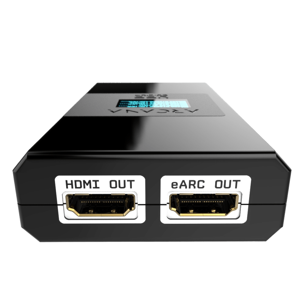 HDfury Arcana 2 mit Netzteil und USB-Kabel im Lieferumfang