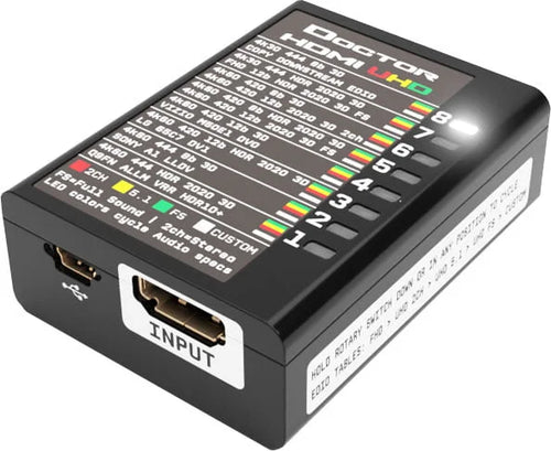 HDfury Dr HDMI 4K EDID Manager und HDMI-Emulator - Vorderansicht