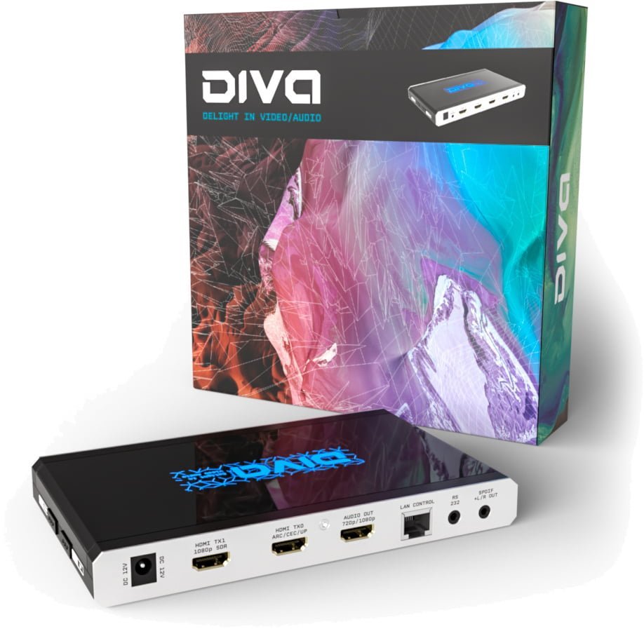 HDfury Diva 4K 18Gbps HDMI-Matrix und Audioextraktor